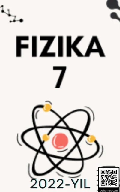 7-sinf FIZIKA pdf 2022 kitob pdf skachat